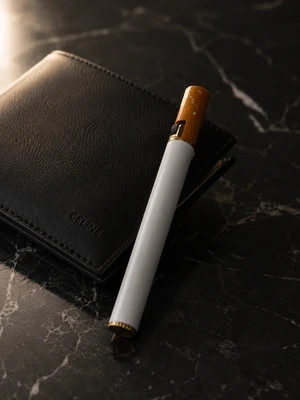 فندک گازی طرح سیگار برند لایتر (Lighter) مدل جیبی | بدنه فلزی مینیاتوری